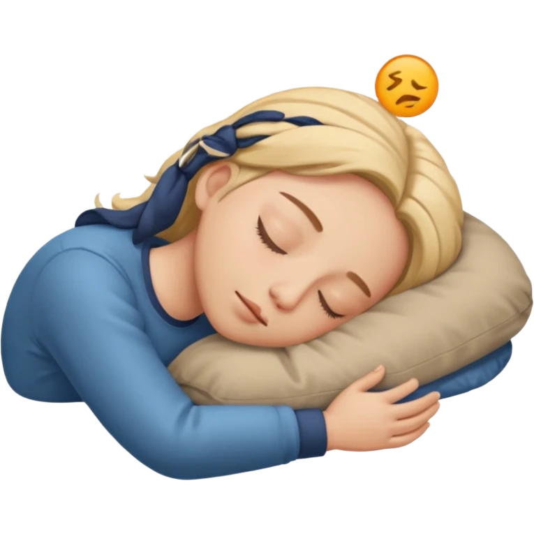 Sleepy Character zzz emoji