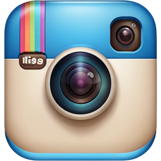 Instagram blue   emoji