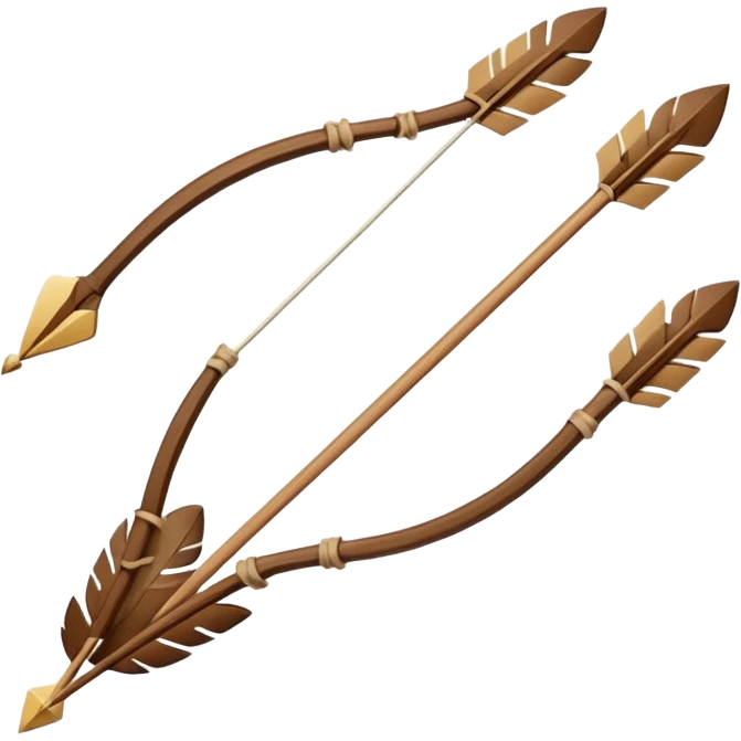 Strings and arrows emoji