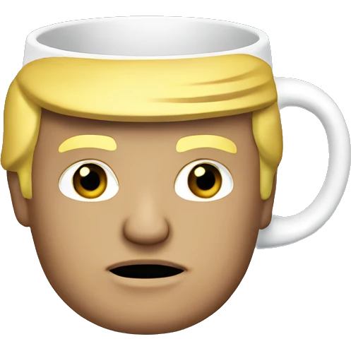 Donald Trump Mug emoji