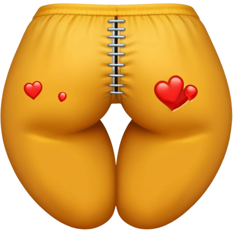 Double needle butt plunge emoji