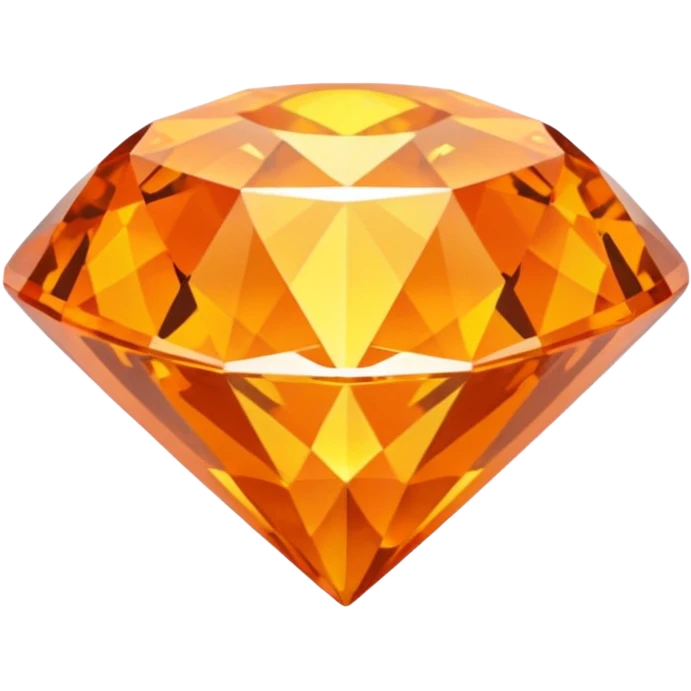 orange diamond emoji