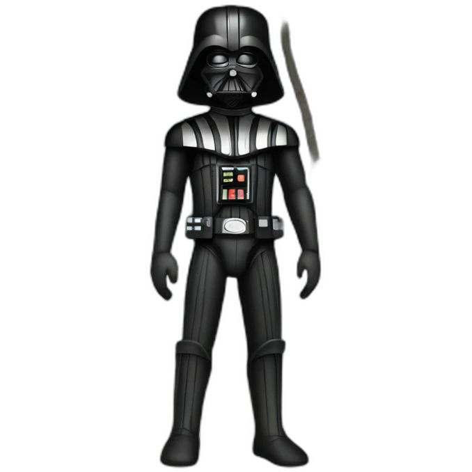 Sexy darth Vader beach emoji