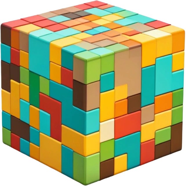 Minecraft block emoji