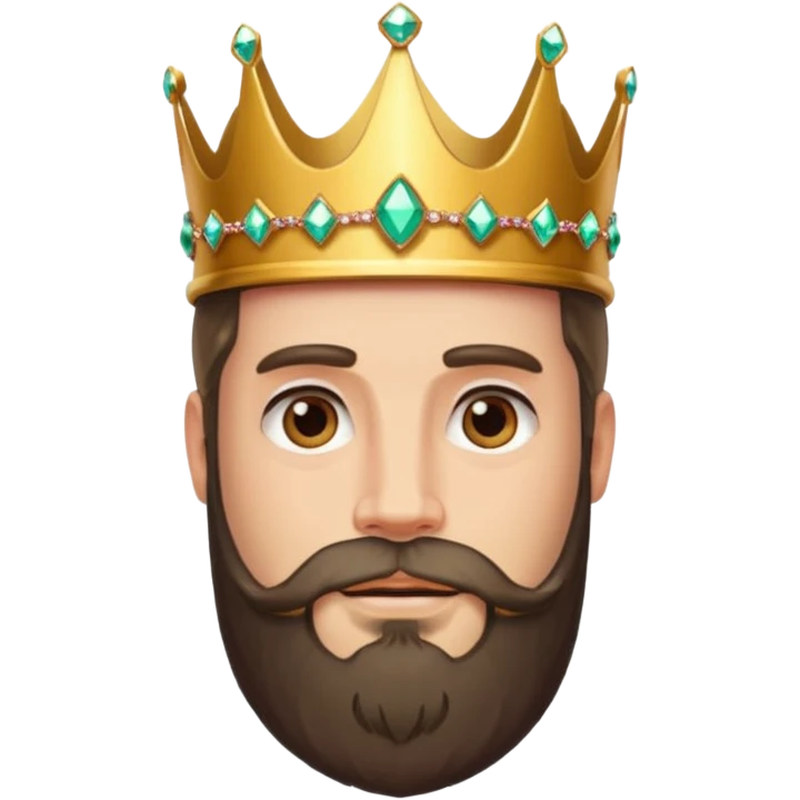 bearded noble man emoji