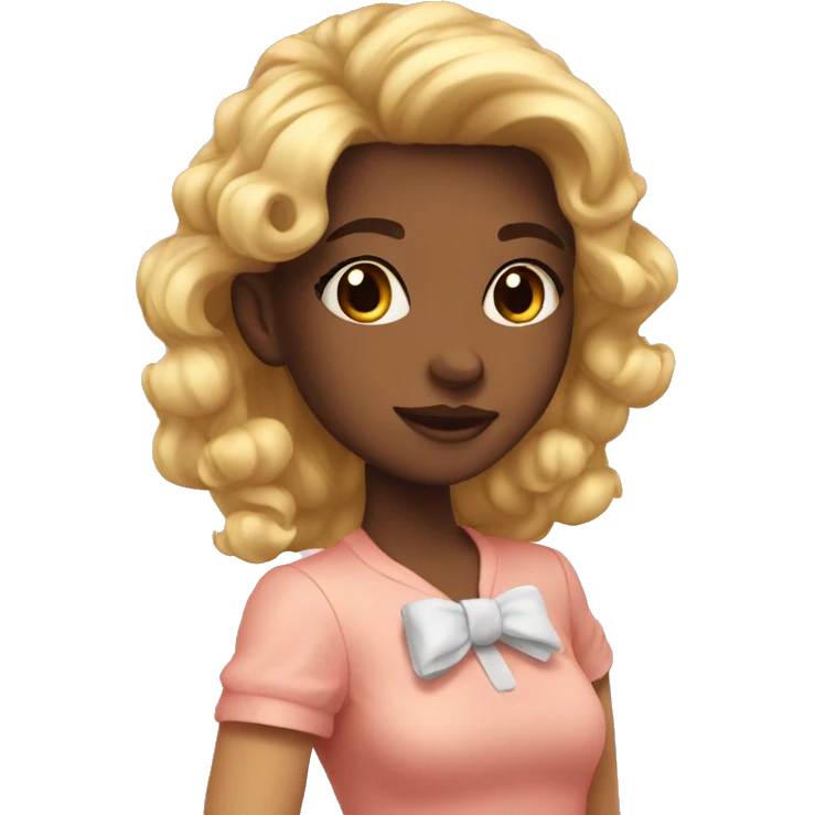 Cute Girl coquette  emoji