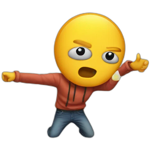emoji dab emoji