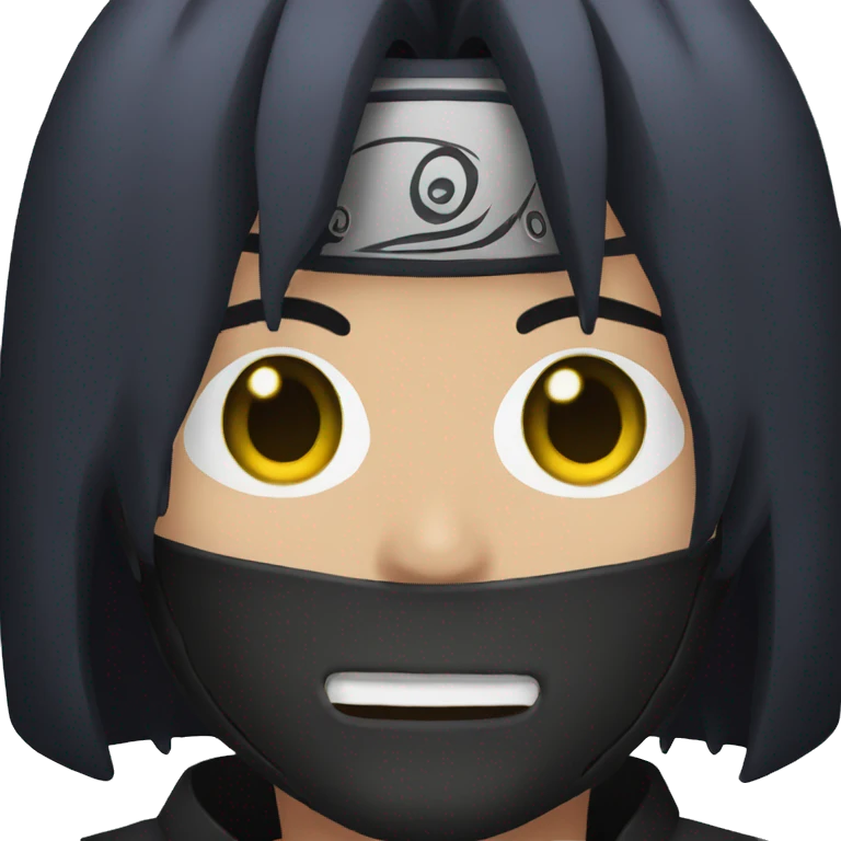 Itachi con corona emoji