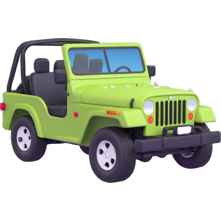 Jeep emoji