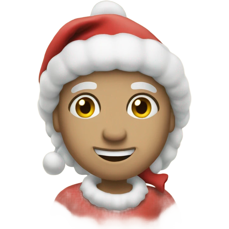 Christmas heart emoji