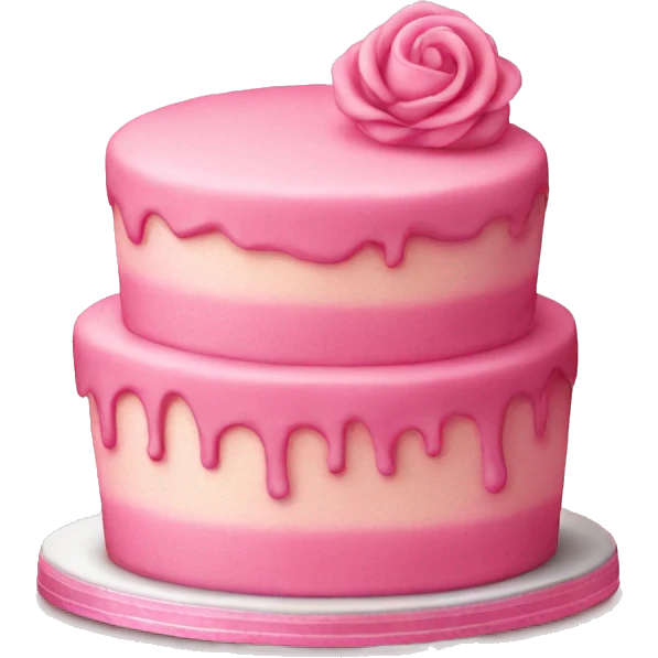 Pink vintage cakes emoji