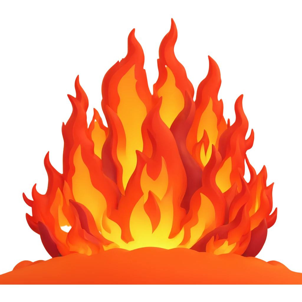 fiery underworld emoji