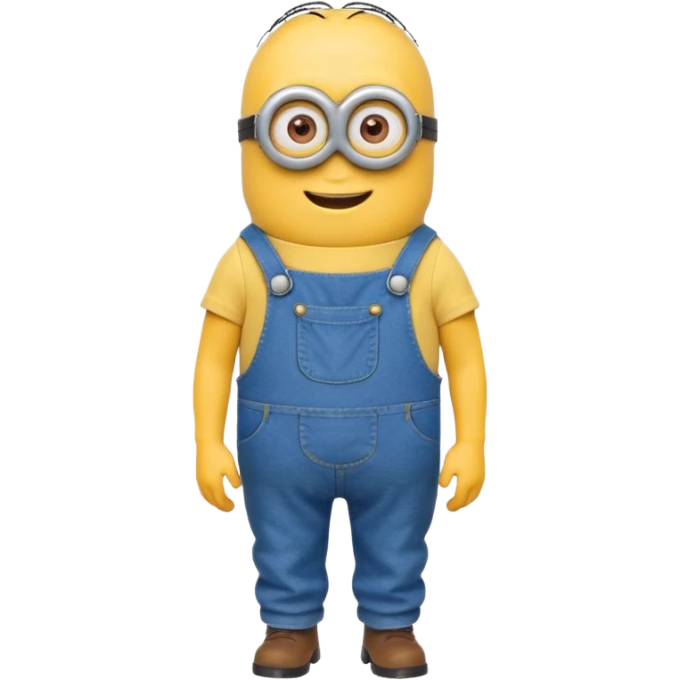 Minion Bob emoji standing emoji