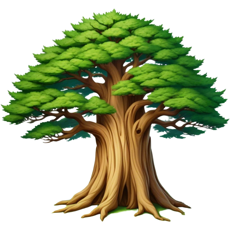 Cinematic Realistic depiction of a majestic Lebanese cedar tree, rendered with intricately detailed bark and lush, vibrant foliage, set against a softly lit, ethereal backdrop that emphasizes its national symbolism emoji