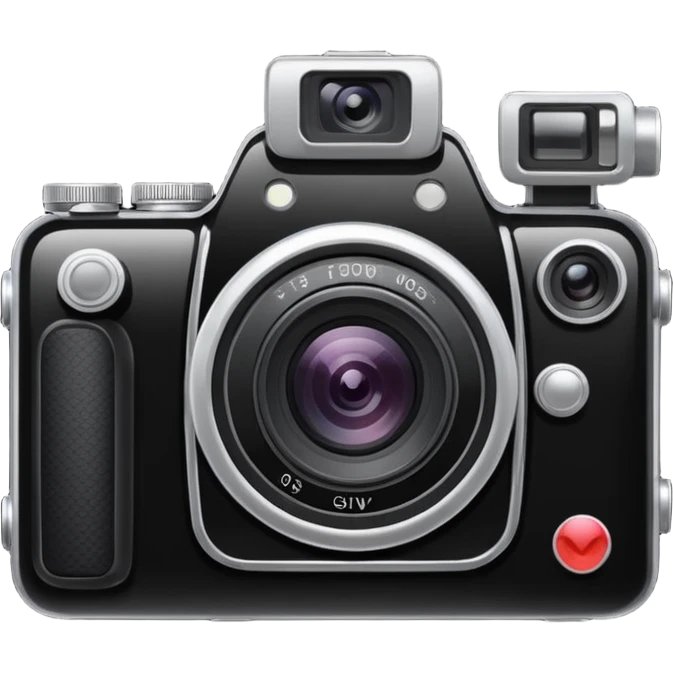 a camera is taking emoji