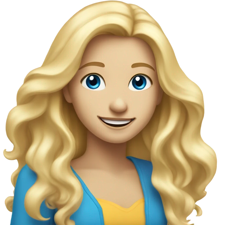 blonde girl emoji