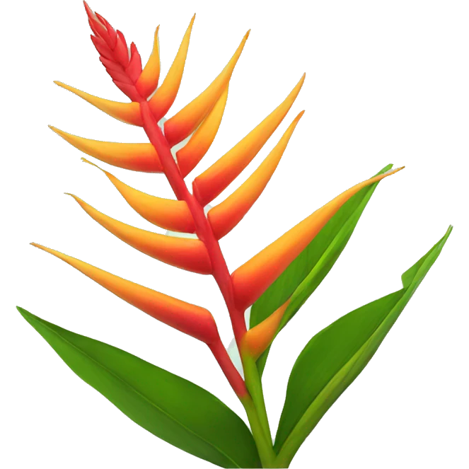 Heliconia emoji