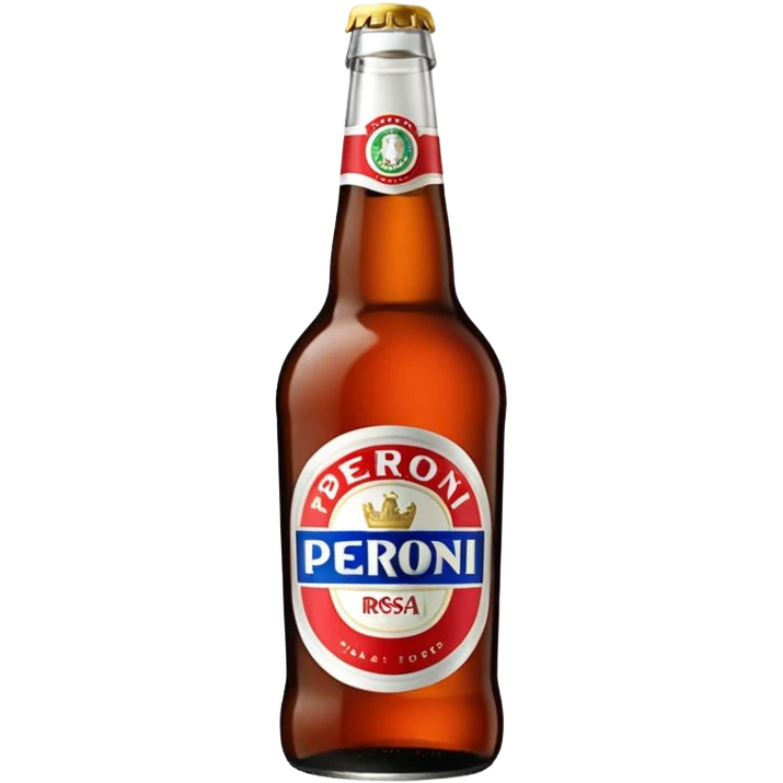 Birra Peroni rossa piccola in bottiglia da 33 cl
 emoji