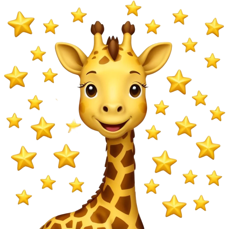 create a emoji of a drunk giraffe emoji