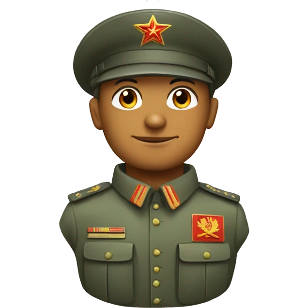 the USSR Soldier emoji
