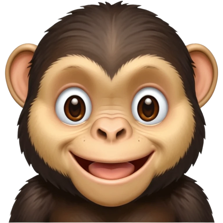 cute chimpanzee emoji