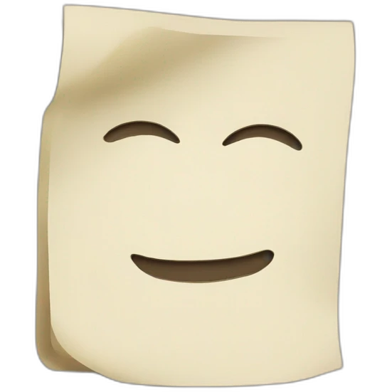 a paper with the words on it “el trato” emoji