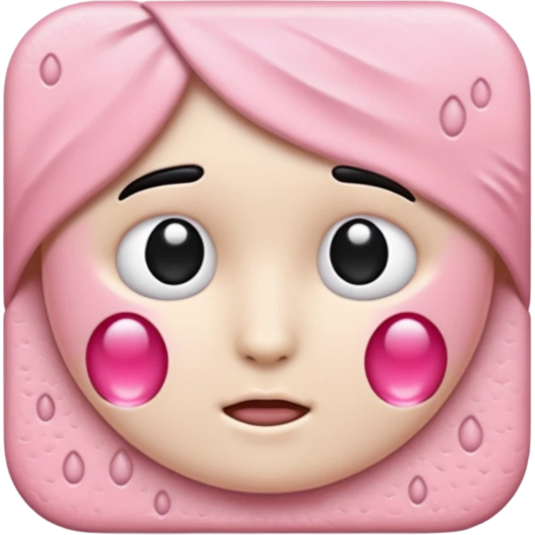 skin pore in pink tones  emoji