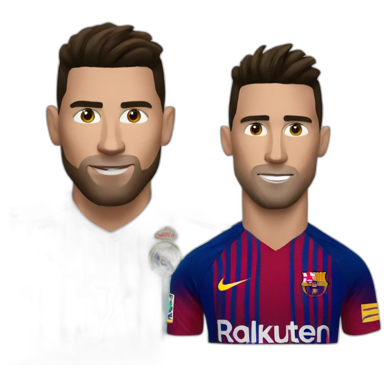 Cr7 sur messi emoji