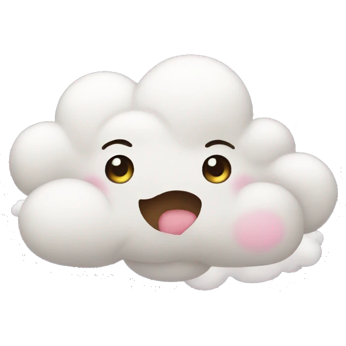 Bebe nubes emoji