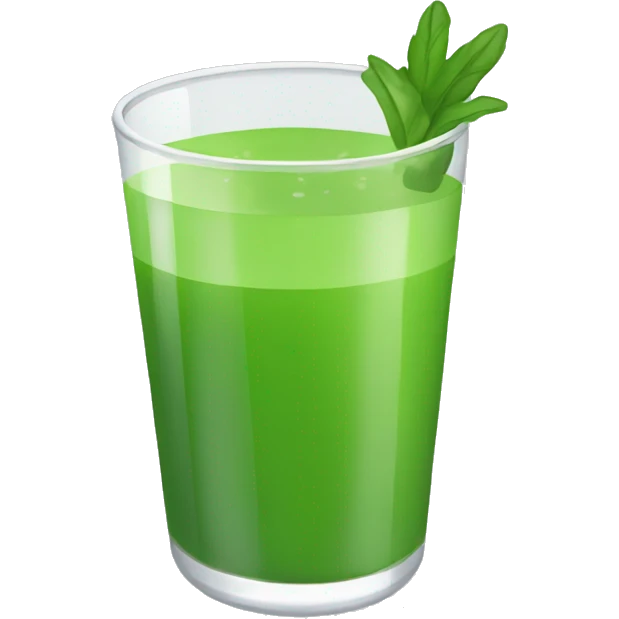 Green juice emoji