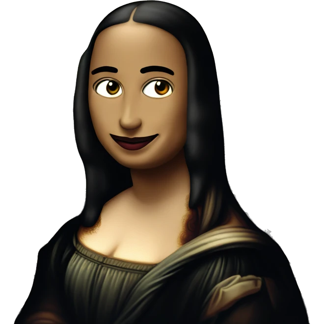 Mona lisa emoji