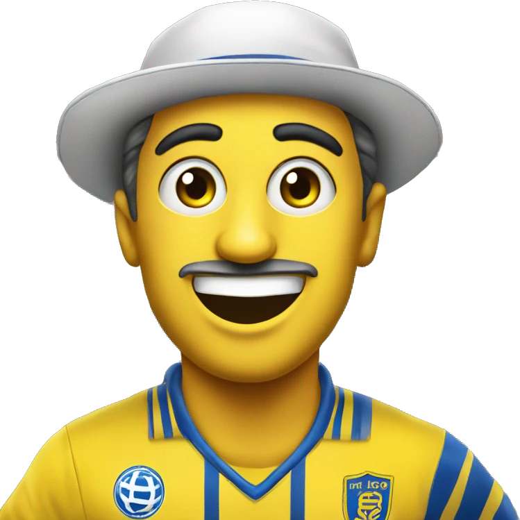 Maccabi Tel Aviv fans in Amsterdam emoji