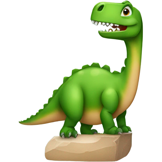 dinosaur being shy with nails emoji