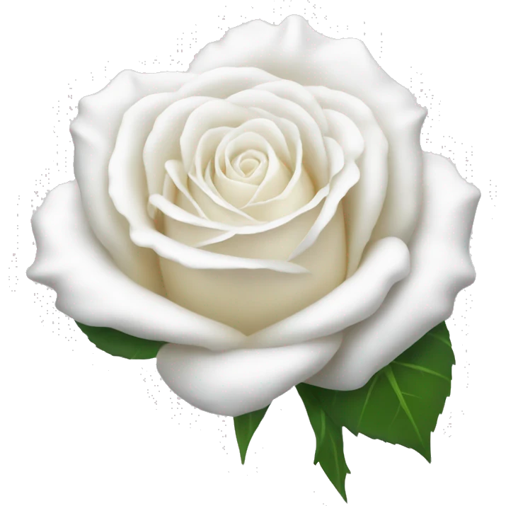 White rose emoji