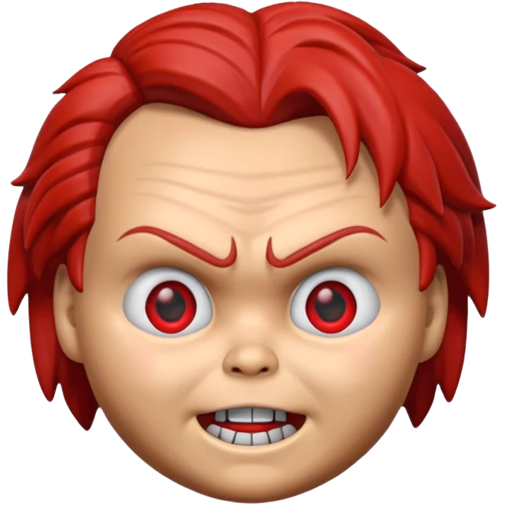 Un emojin de chuky emoji