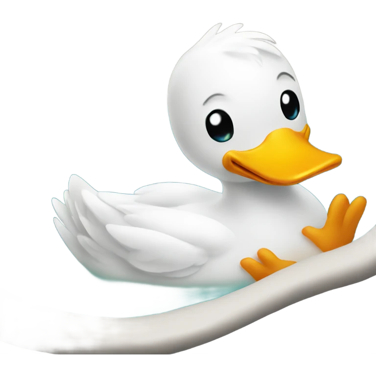 duck in bathtub emoji