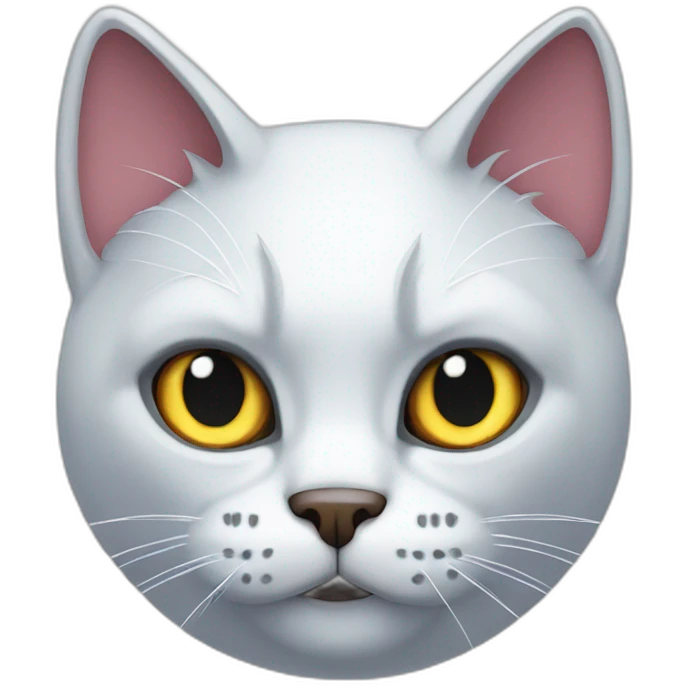 Cat cold evil emoji