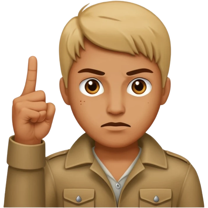 Stick the Chinese rude finger up  emoji