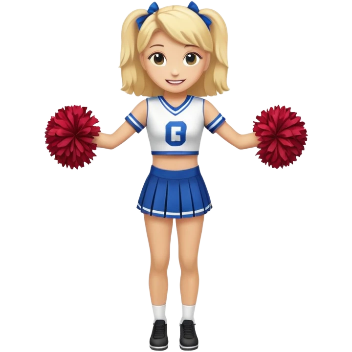 Cheerleader  FULL BODY emoji