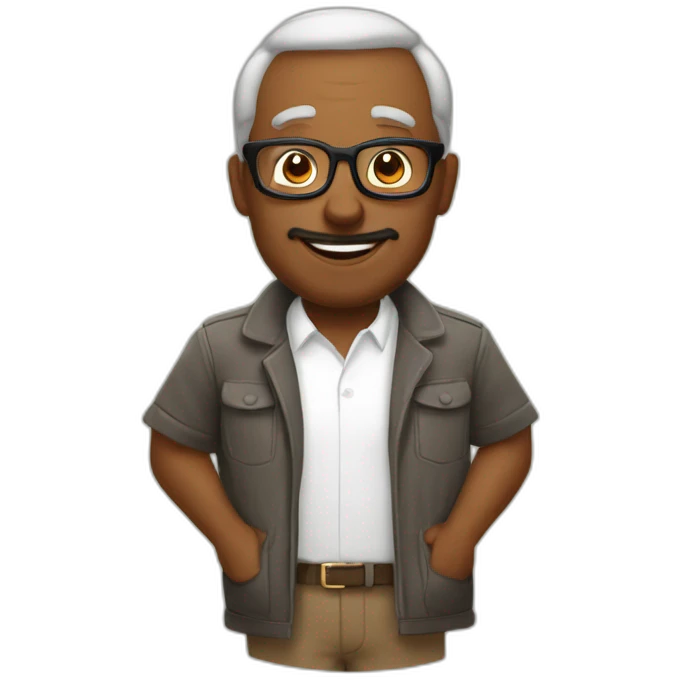Papa dans maman emoji