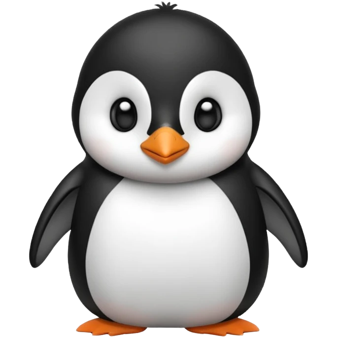 cute penguin emoji