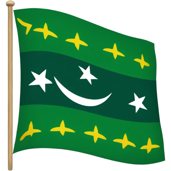 azad kashmir flag emoji