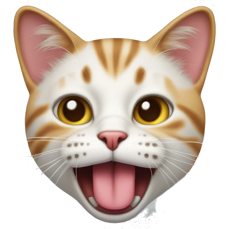 cat with tounge out  emoji