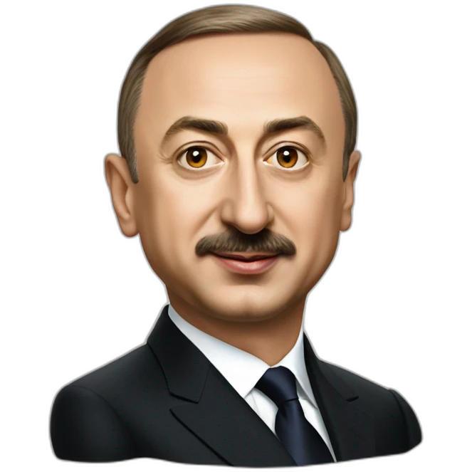 Ilham Aliyev - president of Azerbaijan emoji
