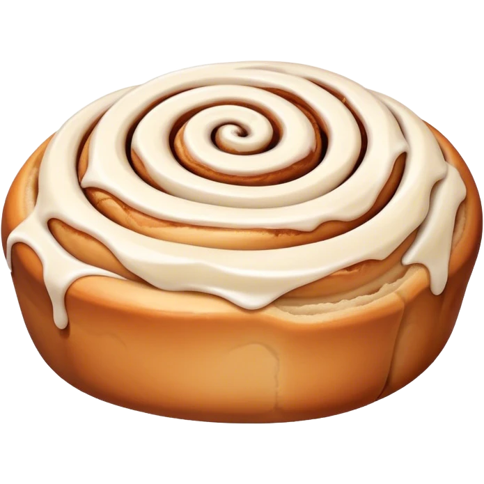 Cinnamon roll without frosting  emoji