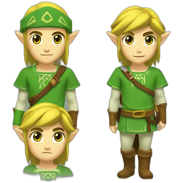 Link de zelda emoji