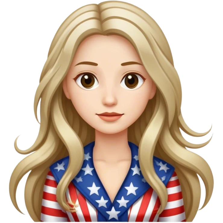 Make her the most American  emoji