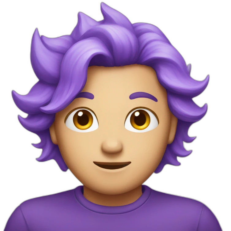 Purple star emoji