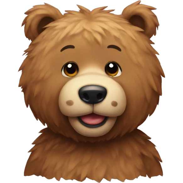 Doodle bear emoji