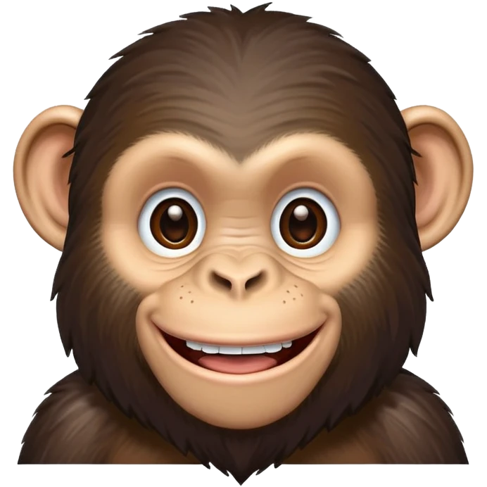 Chimpanzee banneee emoji